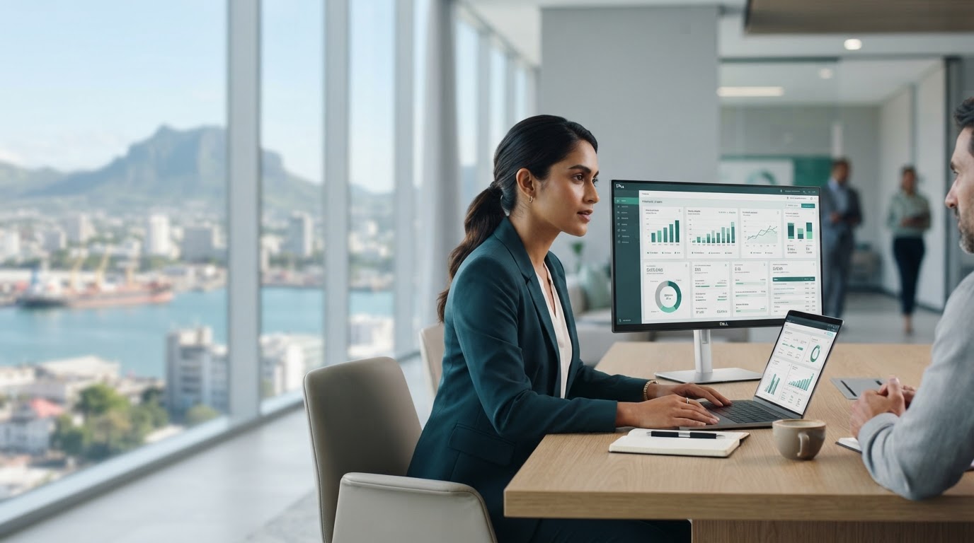 Portao Rendanca predictive market analysis dashboard concept